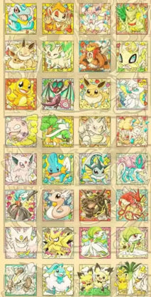 Pokémon magnets