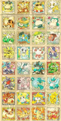 Pokémon magnets