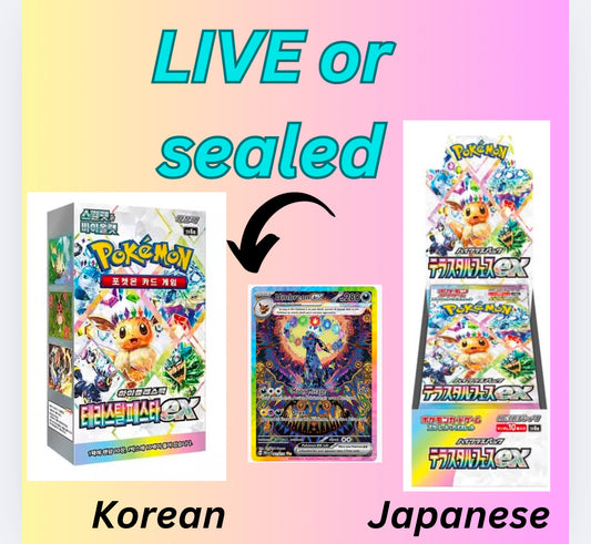 Terastal Festival Booster Box (Japanese OR Korean)