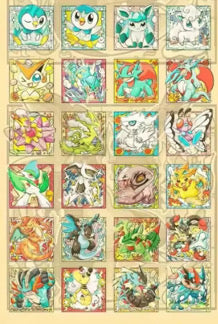 Pokémon magnets